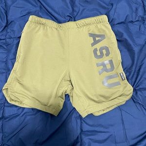 Asrv olive shorts